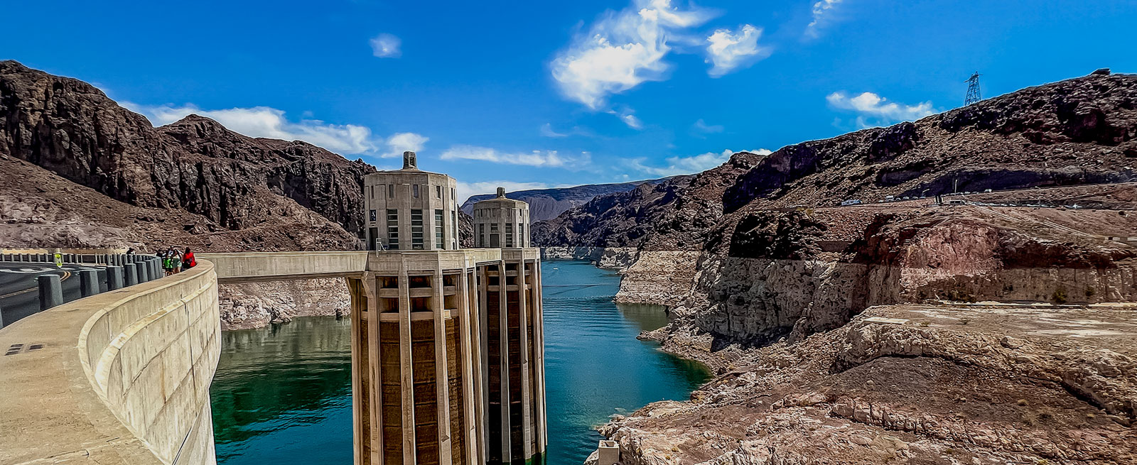 Photo of Hoover Dam, while on the dam