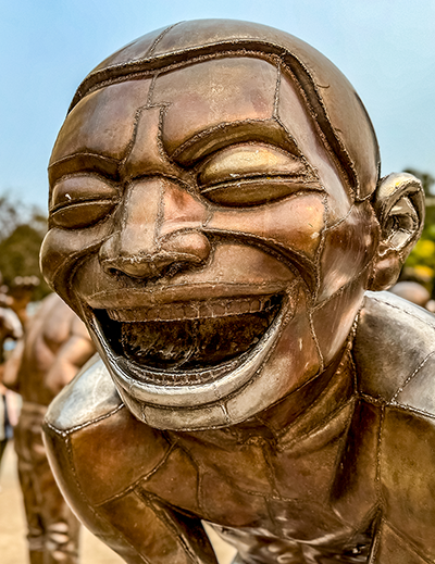 A-MAZE-ING sculpture in Vancouver