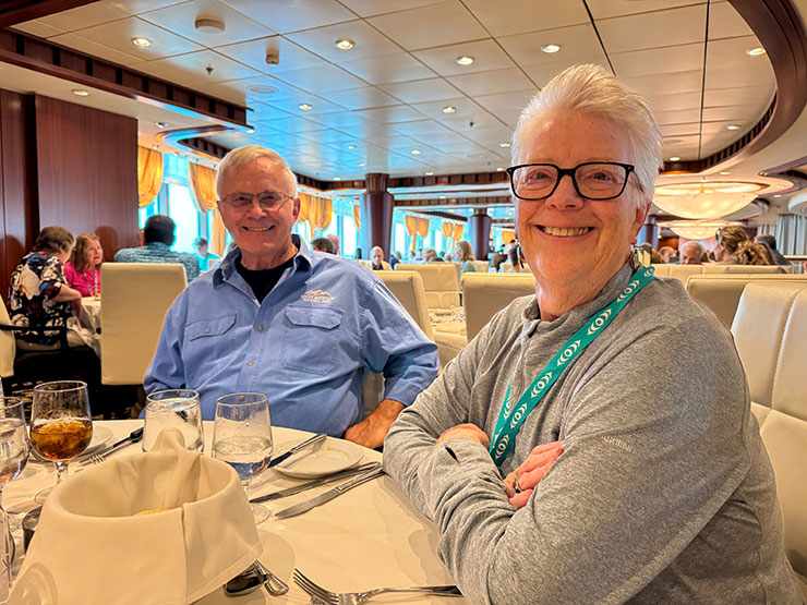 My mom and dad – Radiance of the Sea's