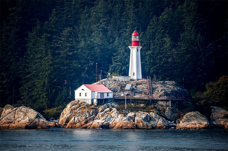 Lighthouse in Vancouver, BC