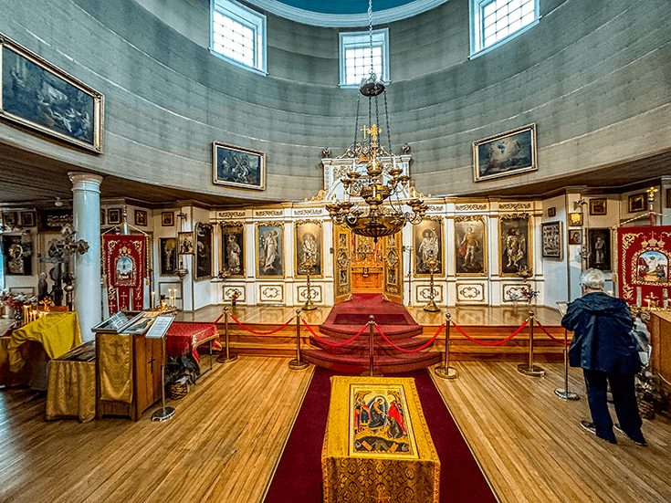 Sitka Alaska cruise port – St. Michael’s Russian Orthodox Cathedral