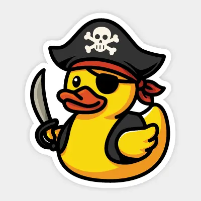 Pirate Captain Quackers